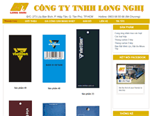 Tablet Screenshot of longnghilabel.com